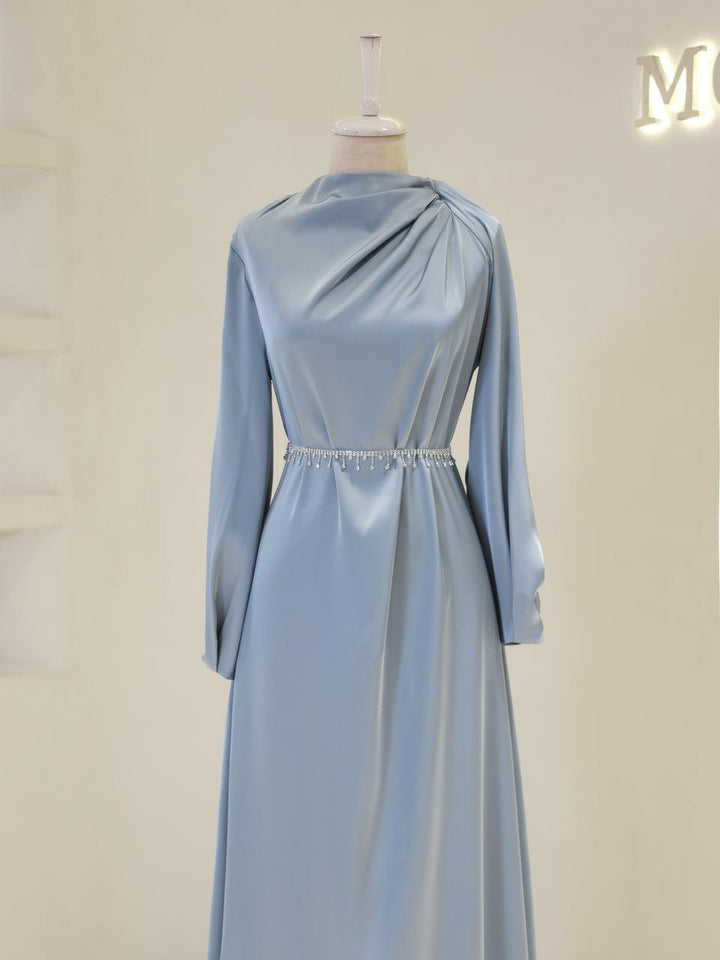 tesettur-abiye-Juanita Tesettür Elbise-ModaZehrada