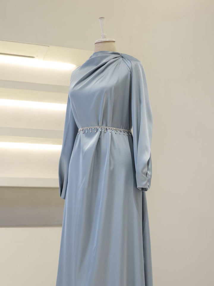 tesettur-abiye-Juanita Tesettür Elbise-ModaZehrada