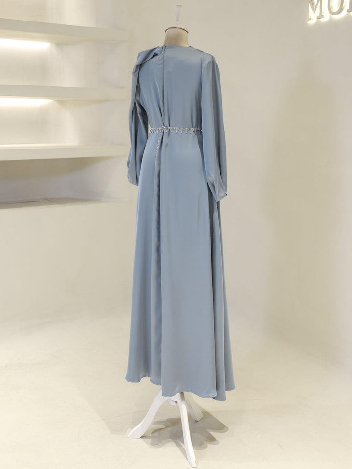 tesettur-abiye-Juanita Tesettür Elbise-ModaZehrada