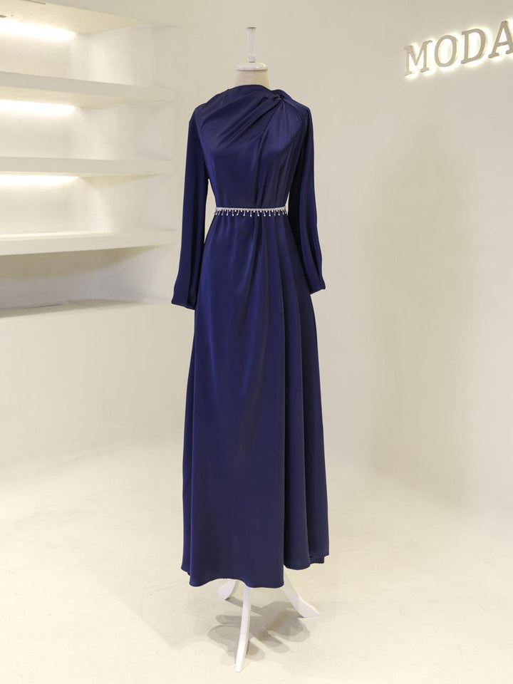 tesettur-abiye-Juanita Tesettür Elbise-ModaZehrada