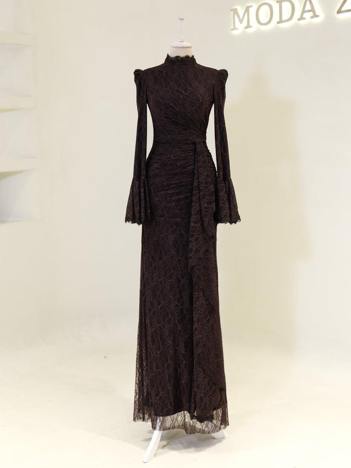 Jülide Islamic Evening Dress Black / 44