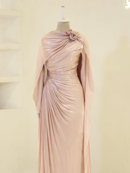 pink sparkly evening dress Pink Sequins Dress for Women | Center of Attention | Size L | Ellae Lisque main image 0