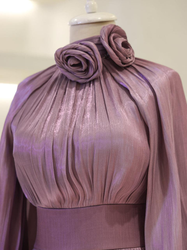 tesettur-abiye-Kavin Tesettür Abiye-ModaZehrada