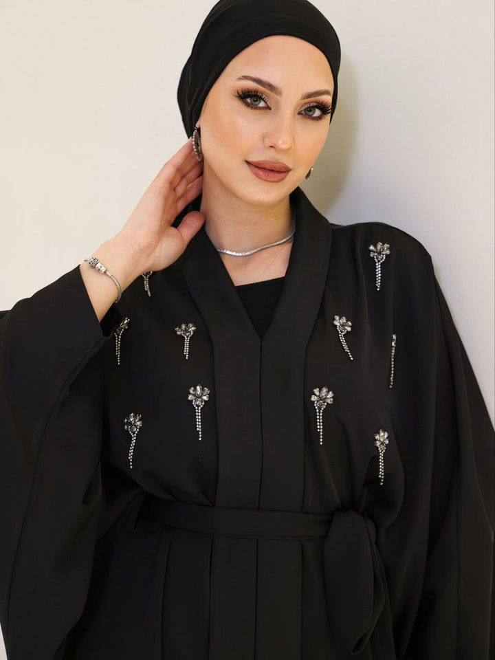 tesettur-abiye-Kimono Takım-ModaZehrada