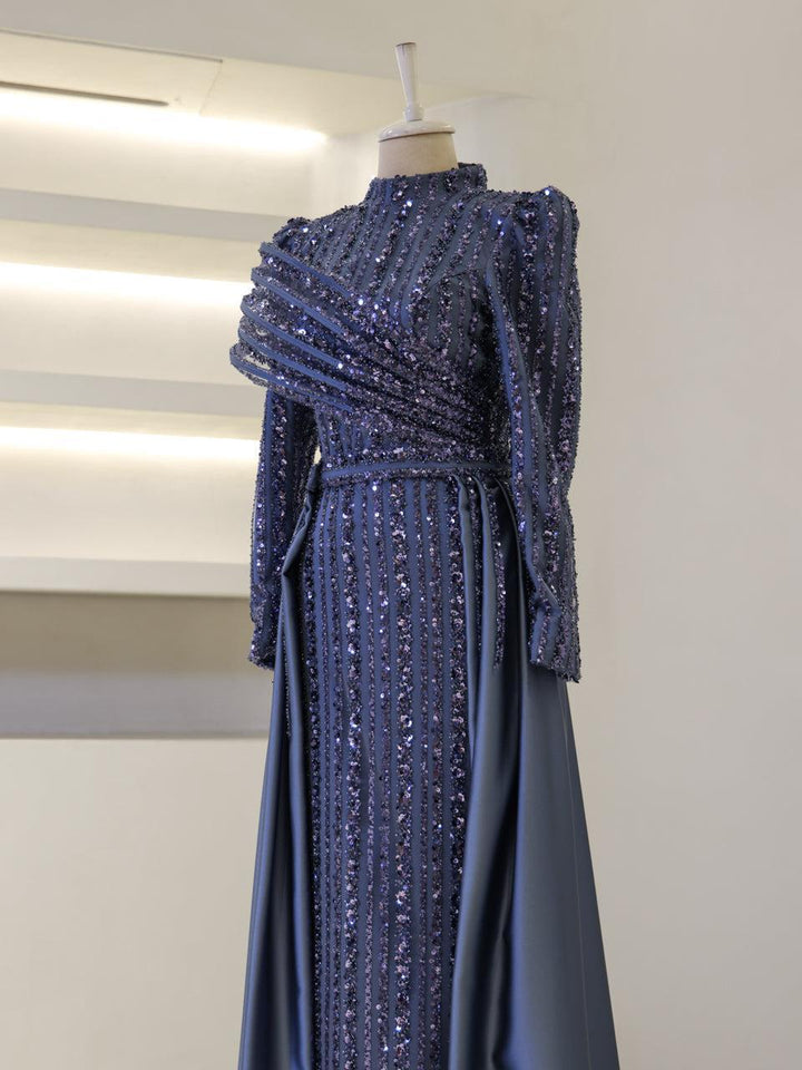 Lana Islamic Evening Dress ModaZehrada Lana Islamic Evening Dress ModaZehrada