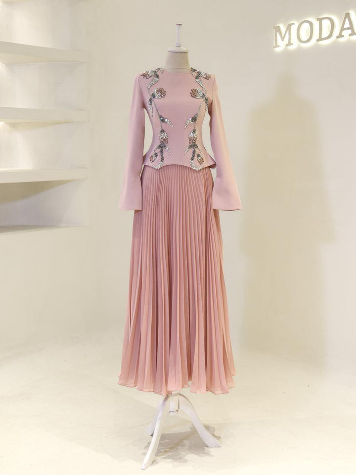 tesettur-abiye-Lunera Tesettür Takım-ModaZehrada