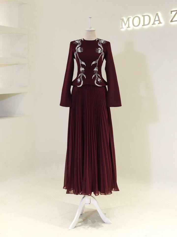 tesettur-abiye-Lunera Tesettür Takım-ModaZehrada