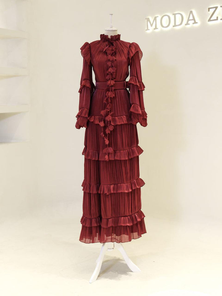 tesettur-abiye-Magnolia Tesettür Abiye-ModaZehrada