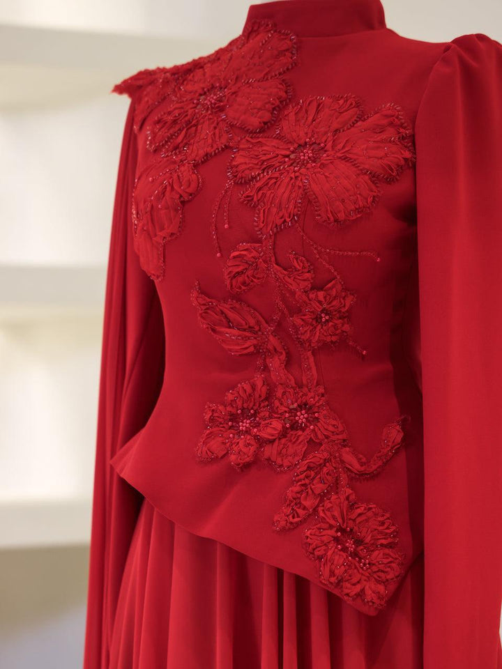 tesettur-abiye-Mercan Tesettür Abiye-ModaZehrada