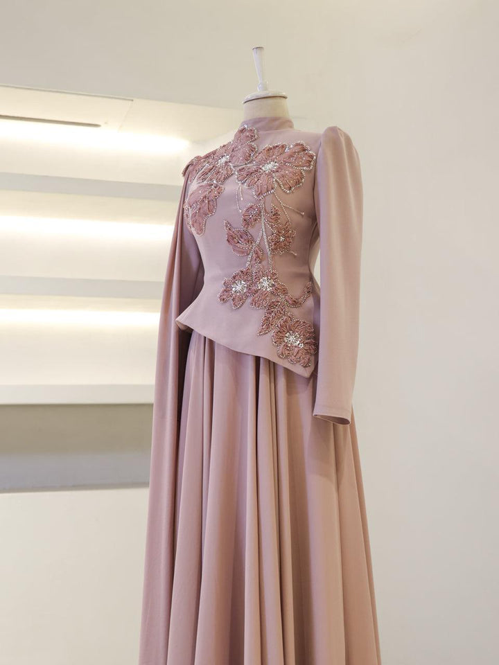 tesettur-abiye-Mercan Tesettür Abiye-ModaZehrada