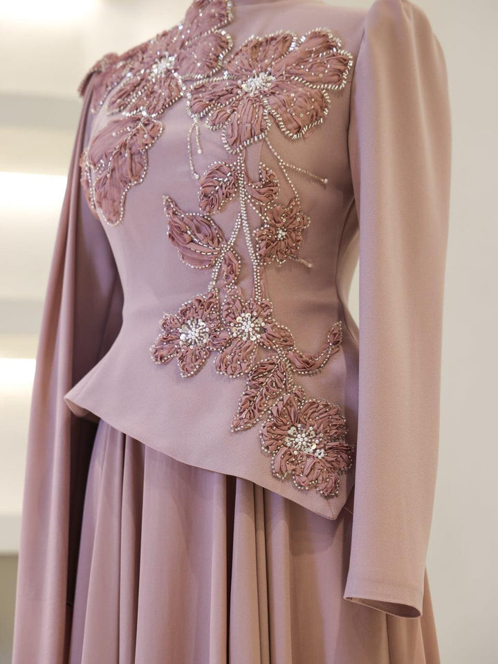 tesettur-abiye-Mercan Tesettür Abiye-ModaZehrada