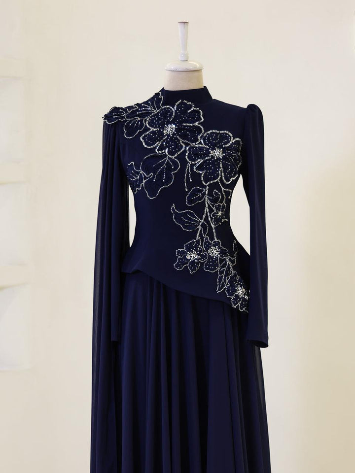 Mercan Islamic Evening Dress ModaZehrada Mercan Islamic Evening Dress ModaZehrada