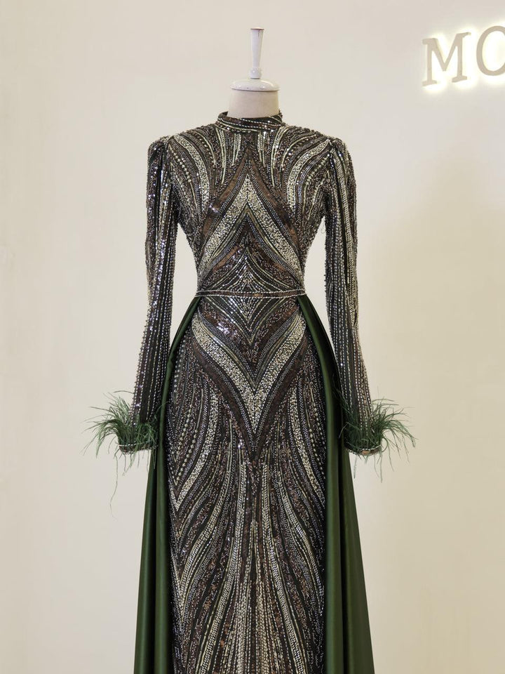 tesettur-abiye-Milanese Tesettür Abiye-ModaZehrada