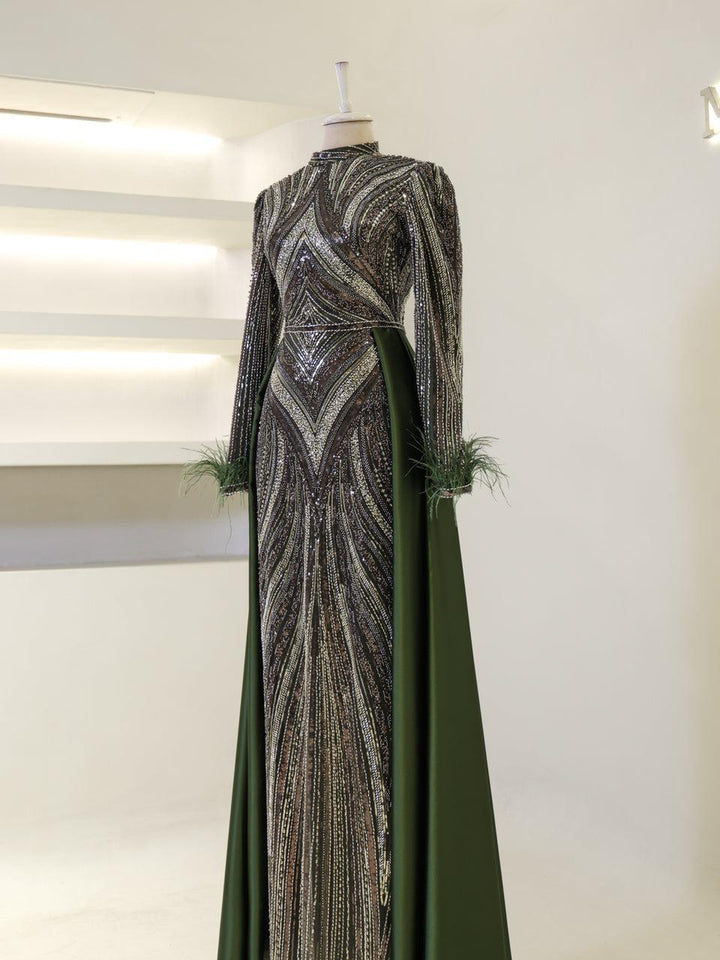 tesettur-abiye-Milanese Tesettür Abiye-ModaZehrada