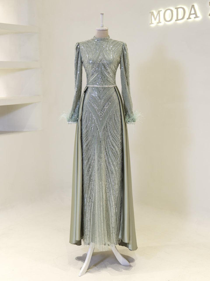 tesettur-abiye-Milanese Tesettür Abiye-ModaZehrada