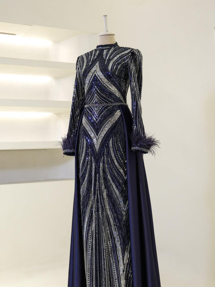 tesettur-abiye-Milanese Tesettür Abiye-ModaZehrada