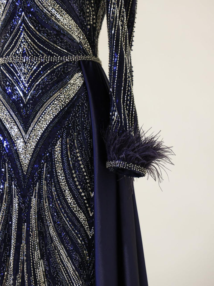 tesettur-abiye-Milanese Tesettür Abiye-ModaZehrada