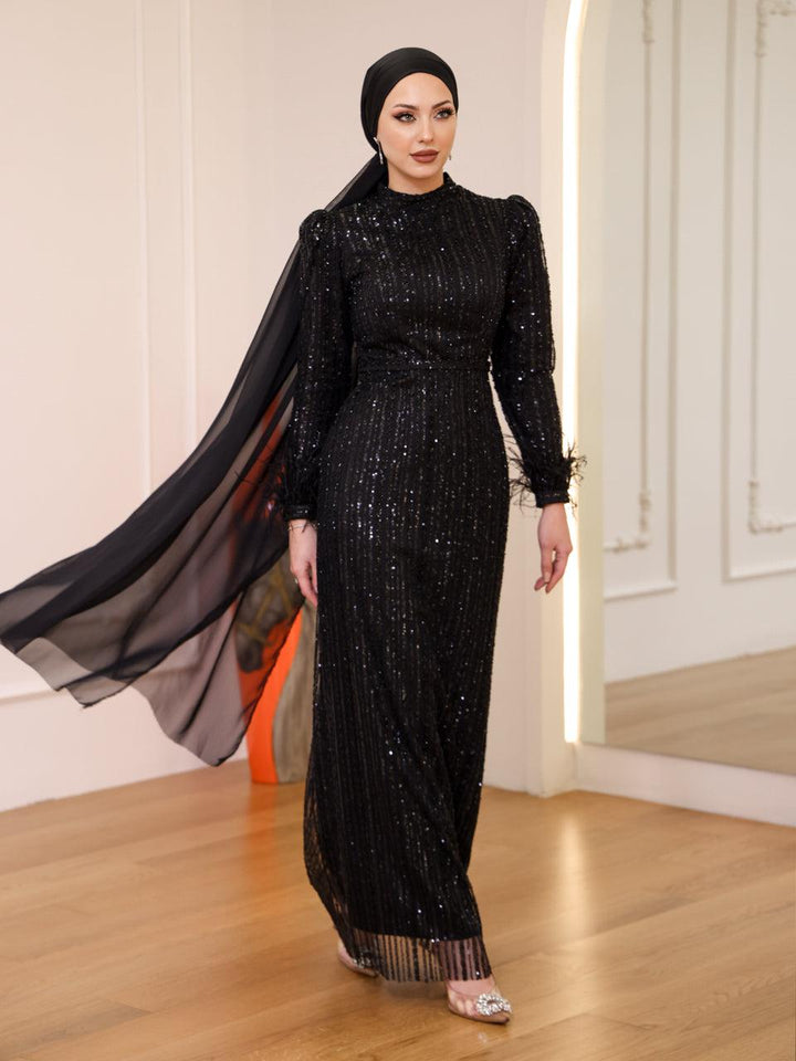 Mina Islamic Evening Dress – ModaZehrada