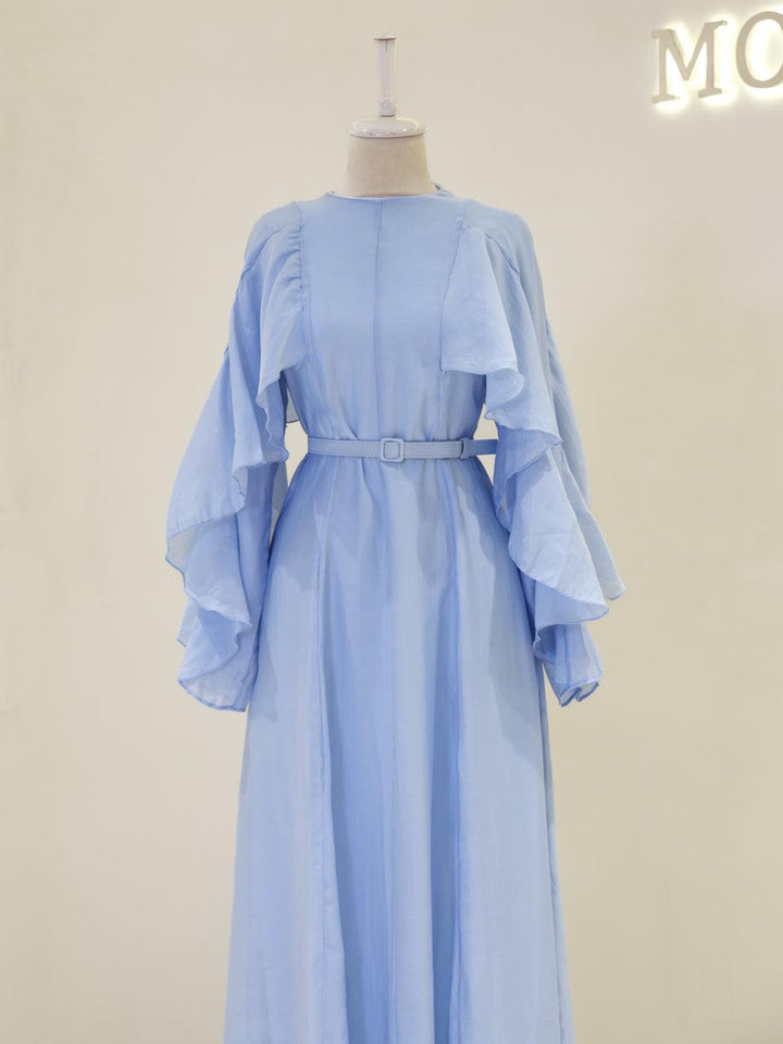 tesettur-abiye-Olinn Tesettür Elbise-ModaZehrada