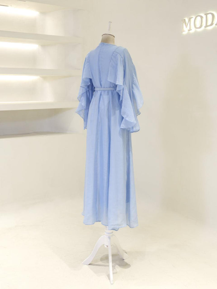 tesettur-abiye-Olinn Tesettür Elbise-ModaZehrada