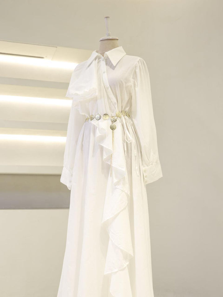 tesettur-abiye-Olivine Tesettür Elbise-ModaZehrada