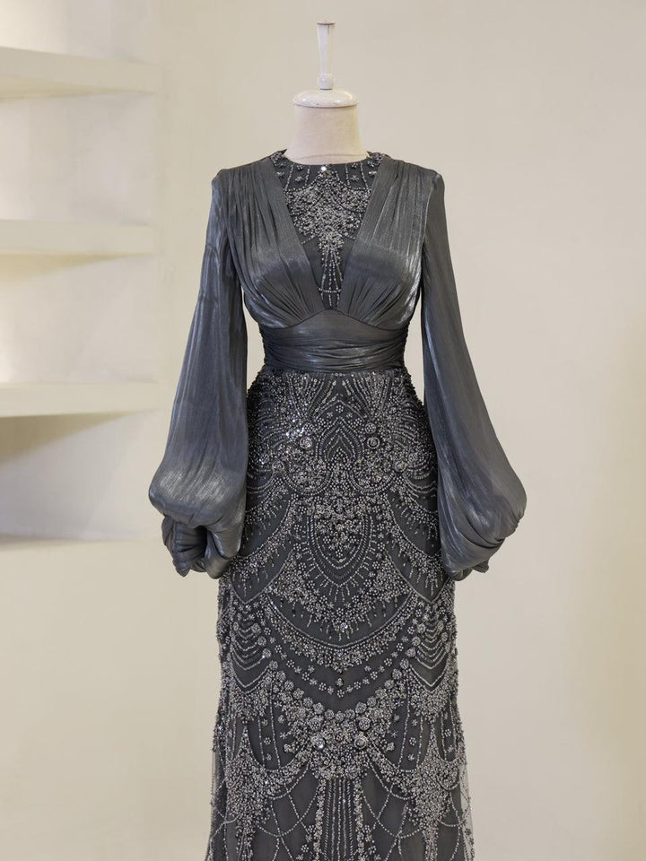 tesettur-abiye-Petunia Tesettür Abiye-ModaZehrada