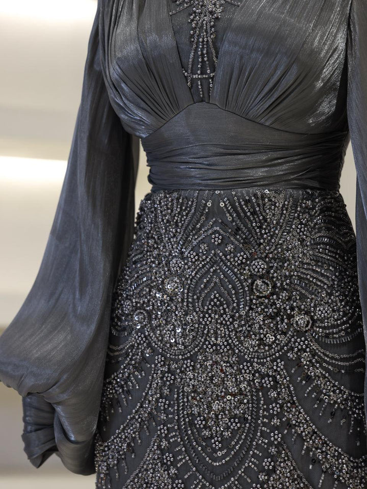 tesettur-abiye-Petunia Tesettür Abiye-ModaZehrada