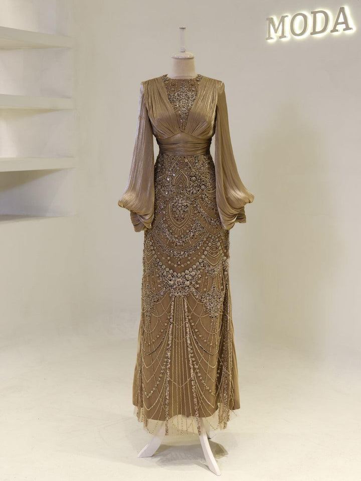 tesettur-abiye-Petunia Tesettür Abiye-ModaZehrada