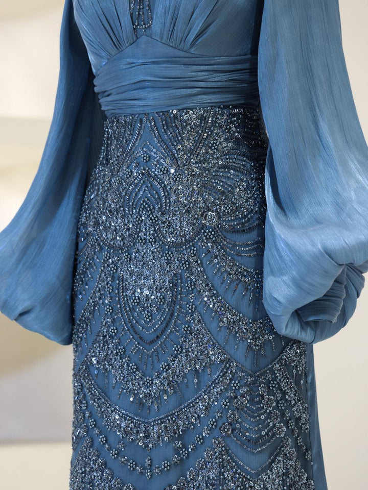 tesettur-abiye-Petunia Tesettür Abiye-ModaZehrada