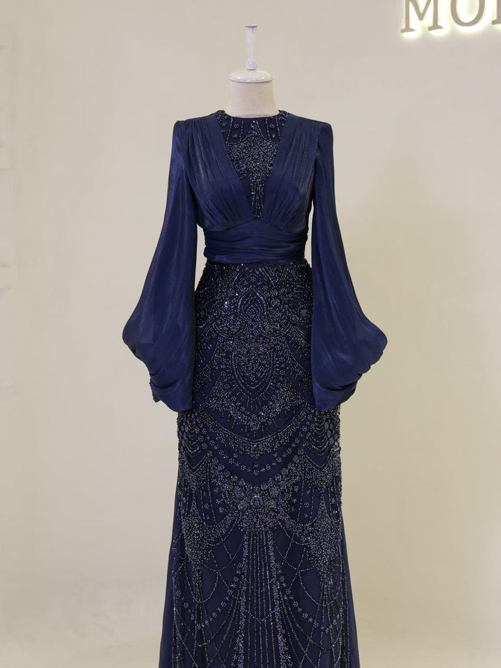 tesettur-abiye-Petunia Tesettür Abiye-ModaZehrada