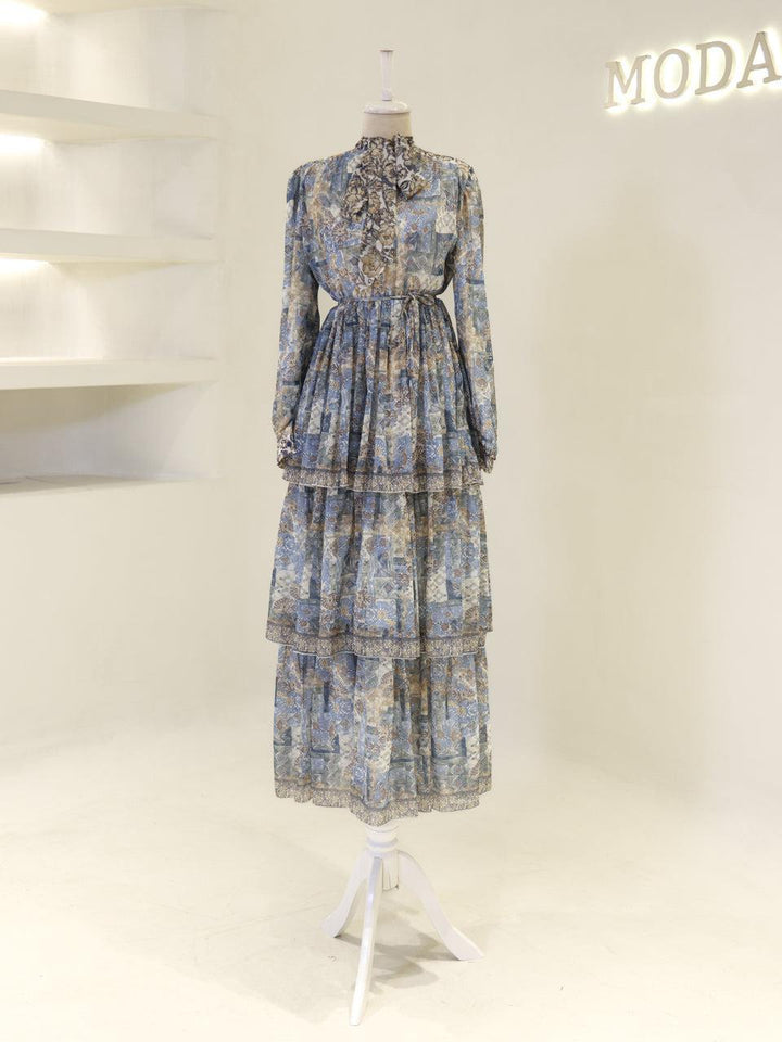 tesettur-abiye-Plorvis Tesettür Elbise-ModaZehrada