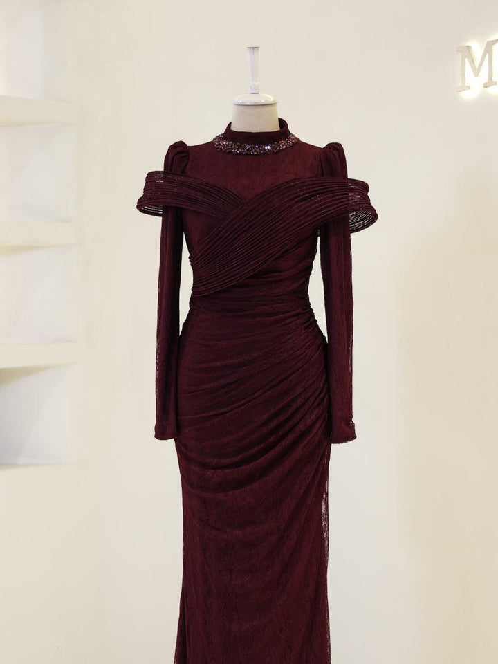 tesettur-abiye-Salisha Tesettür Abiye-ModaZehrada