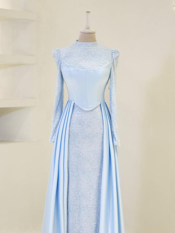 sachin and babi light blue dress Eveningwear
