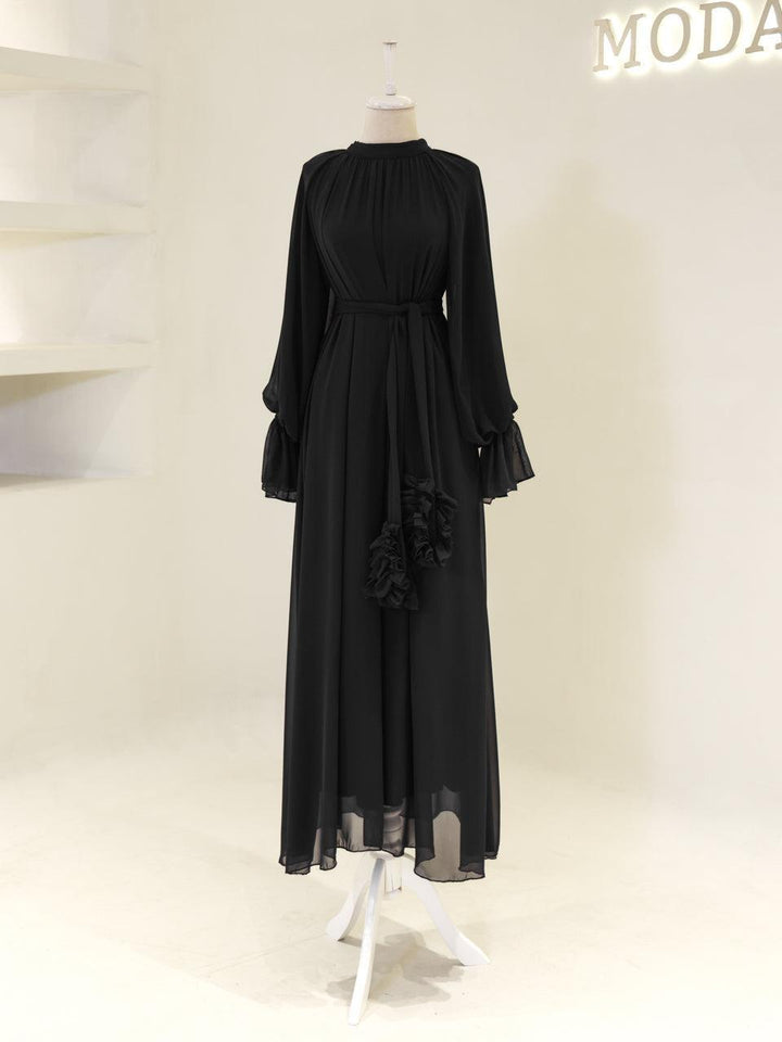 tesettur-abiye-Solara Tesettür Elbise-ModaZehrada