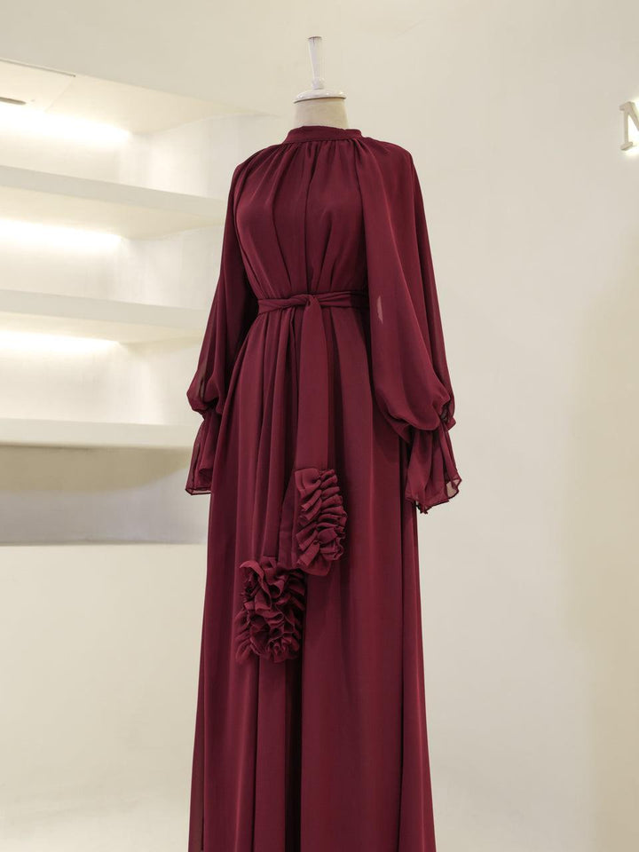 tesettur-abiye-Solara Tesettür Elbise-ModaZehrada