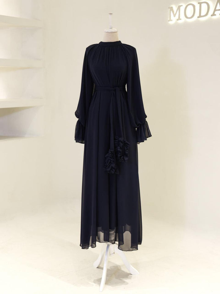 tesettur-abiye-Solara Tesettür Elbise-ModaZehrada