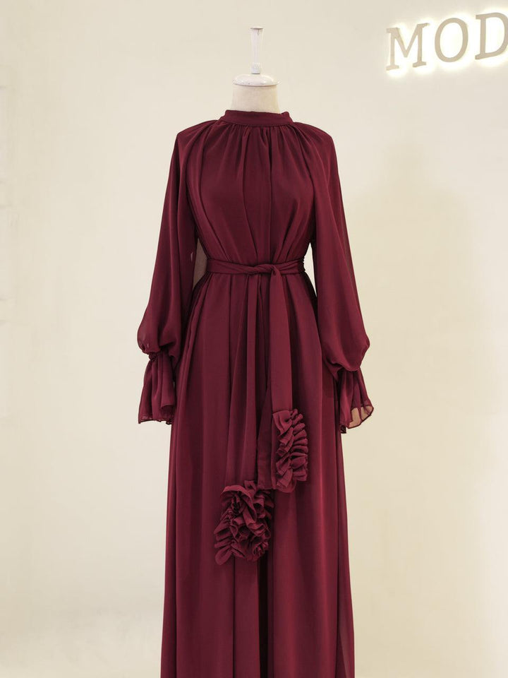 tesettur-abiye-Solara Tesettür Elbise-ModaZehrada