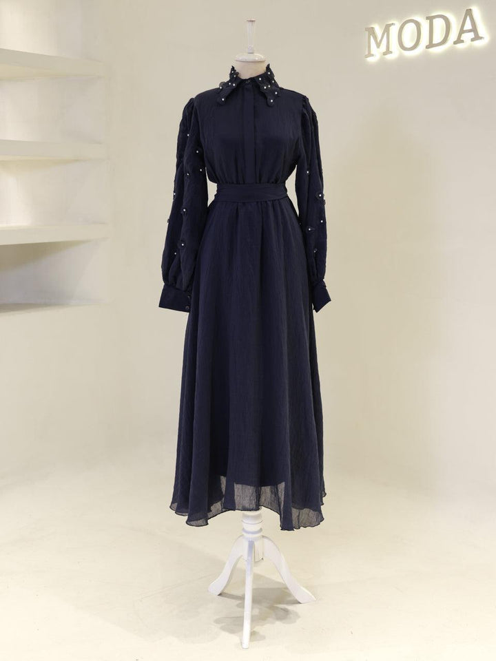 tesettur-abiye-Tanya Tesettür Elbise-ModaZehrada