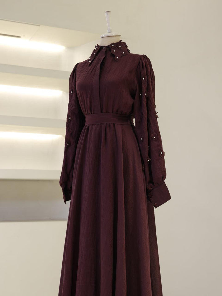 tesettur-abiye-Tanya Tesettür Elbise-ModaZehrada