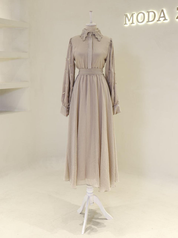 tesettur-abiye-Tanya Tesettür Elbise-ModaZehrada