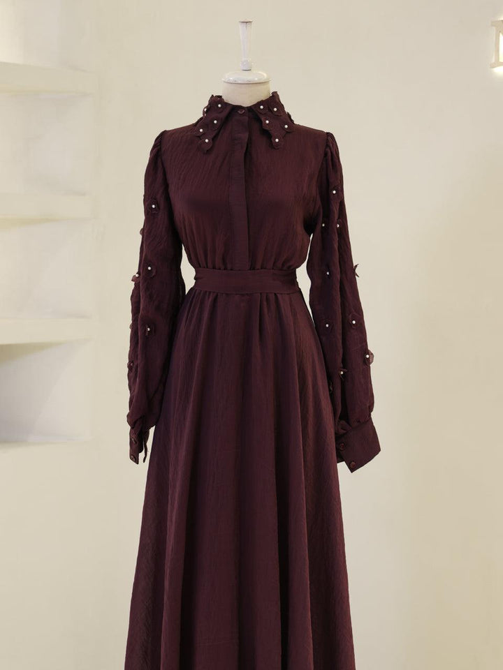 tesettur-abiye-Tanya Tesettür Elbise-ModaZehrada