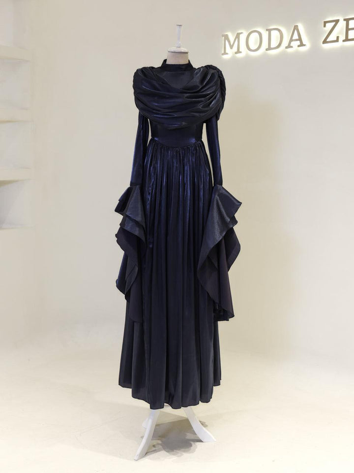 tesettur-abiye-Violetta Tesettür Abiye-ModaZehrada