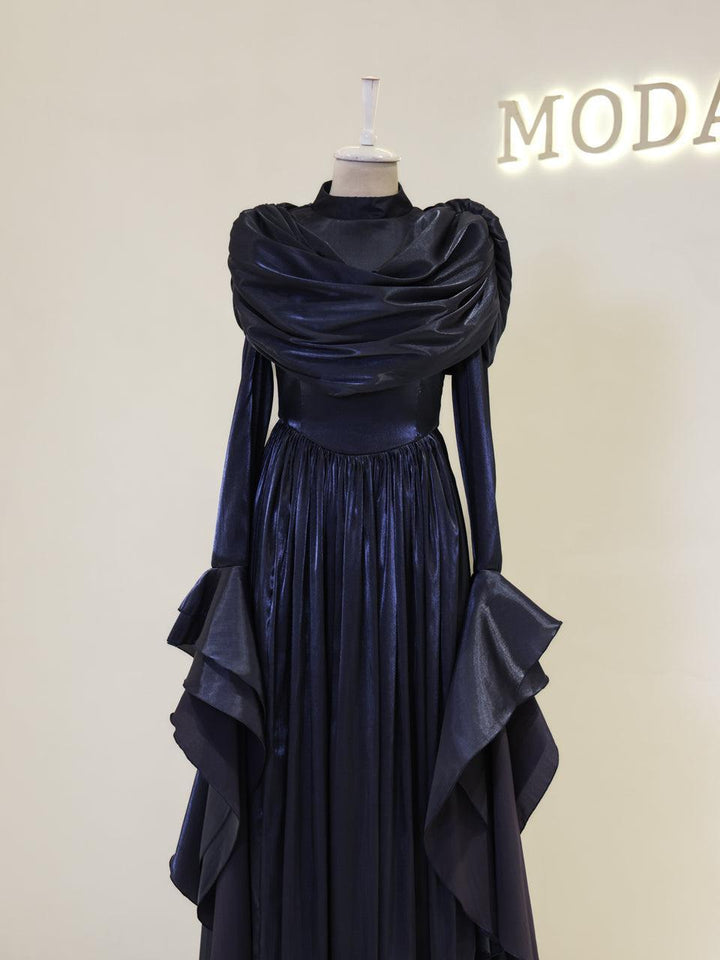 tesettur-abiye-Violetta Tesettür Abiye-ModaZehrada