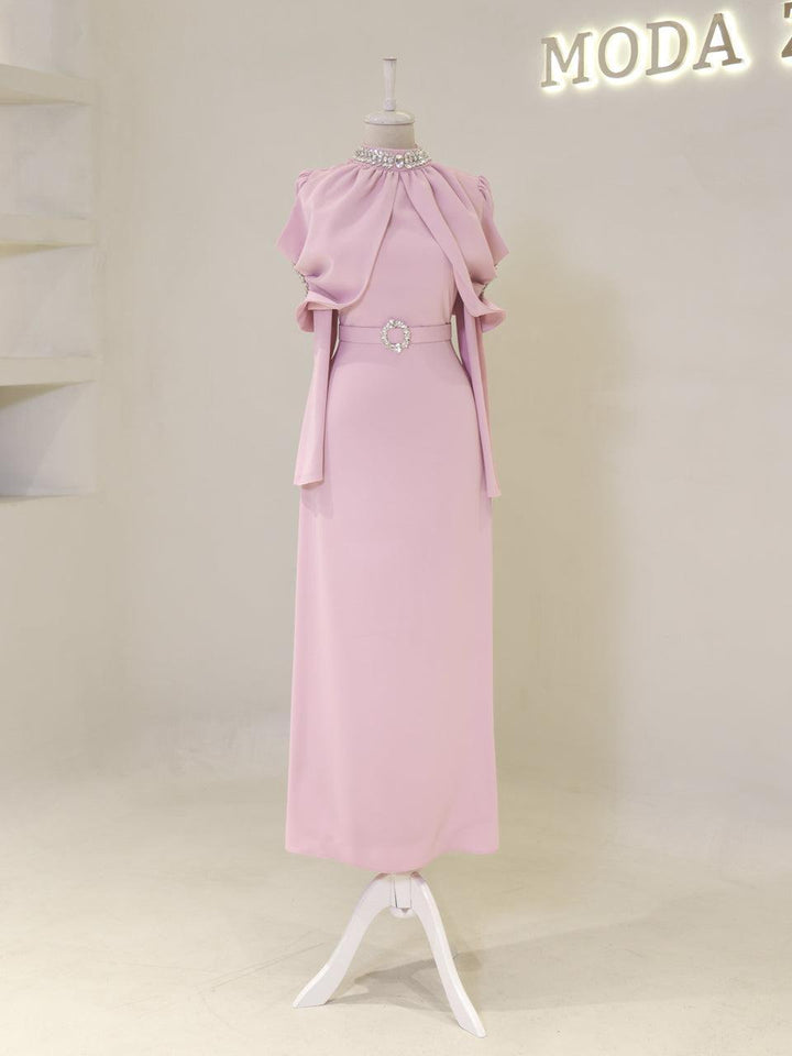 tesettur-abiye-Yamila Tesettür Abiye-ModaZehrada