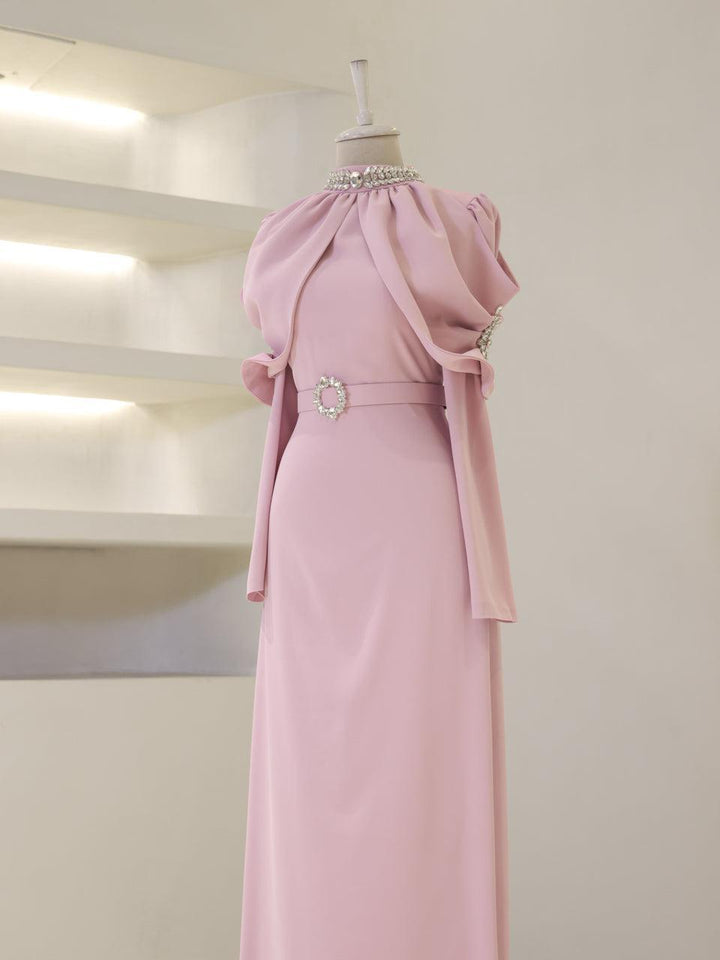 tesettur-abiye-Yamila Tesettür Abiye-ModaZehrada