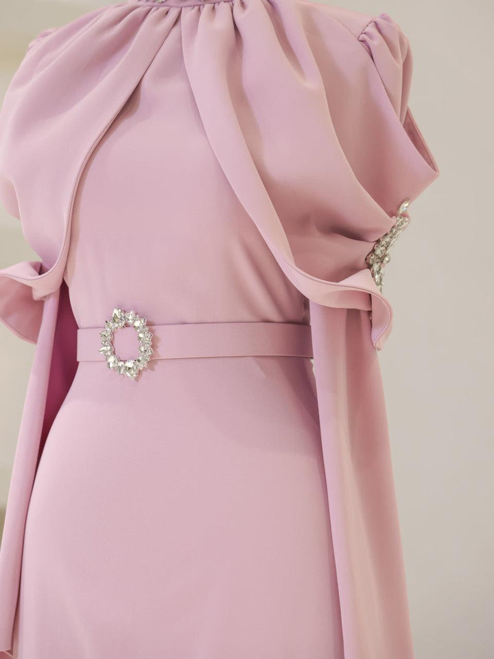 tesettur-abiye-Yamila Tesettür Abiye-ModaZehrada