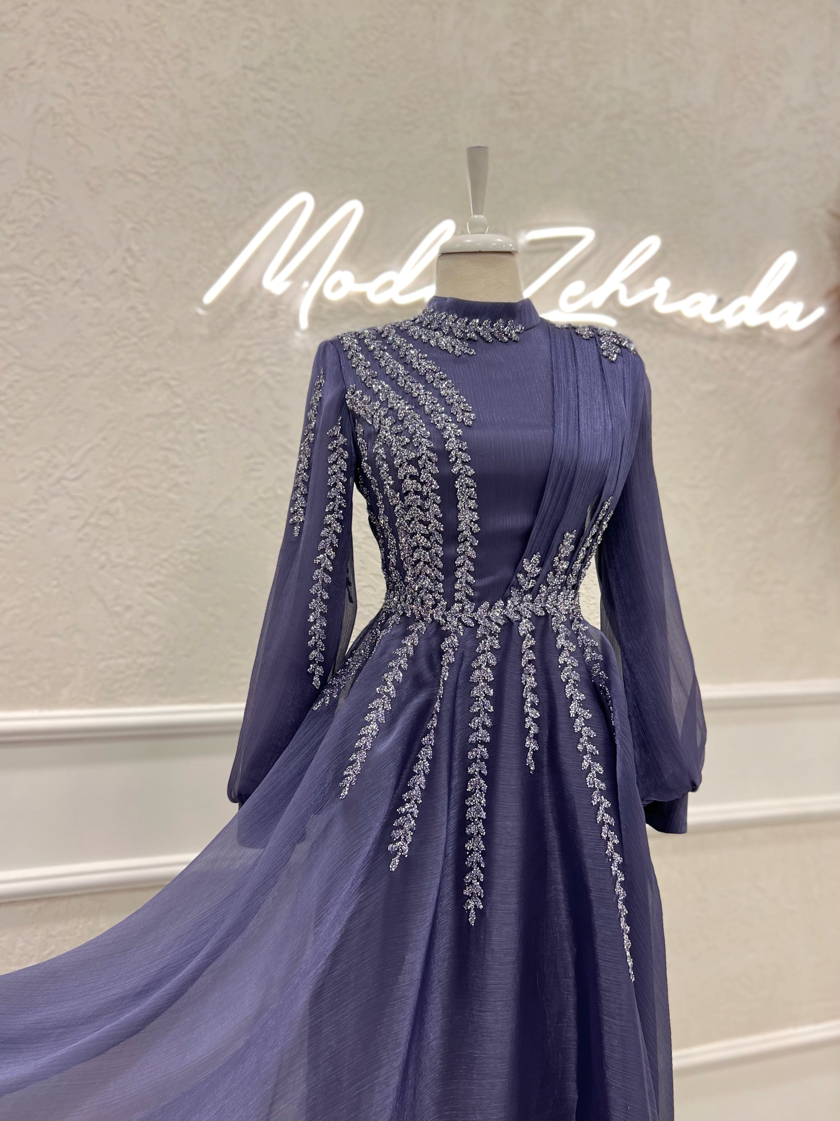 Meyra Islamic Evening Dress – ModaZehrada